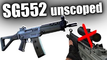 Cut Content of CS:GO - SG552/Krieg 552 without Scope - CCCS#16