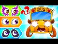 Funny bus lost lights   lamba lamby kids songs