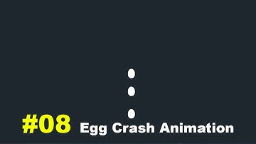Pure CSS Egg Crash Animation Effect 08