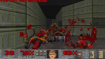 Final Doom TNT Evilution Map03 UV Max in 2m26s by Ancalagon
