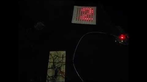 Arduino LED Scrolling Text