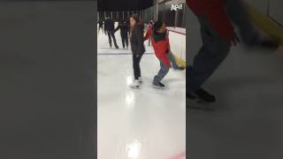 A Superb Side Slide😂 #Shorts #Fail #Iceskating #Slip #Afvfam #Funny #Comedy