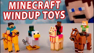 Minecraft Wind up CHICKEN JOCKEY Movie Toys