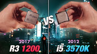 Ryzen 3 1200 vs i5 3570K - Comparison in 2025