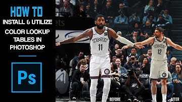 How To Install Color Lookup Tables + Utilize In Photoshop (Easy) | Cal So Scoped