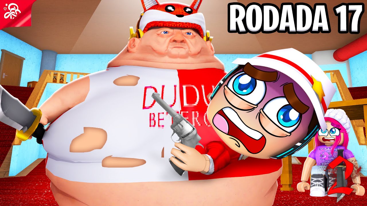 A CADA RODADA MINHA SKIN FICA MAIS ENGRAÇADA NO MURDER MYSTERY 2! (Roblox)