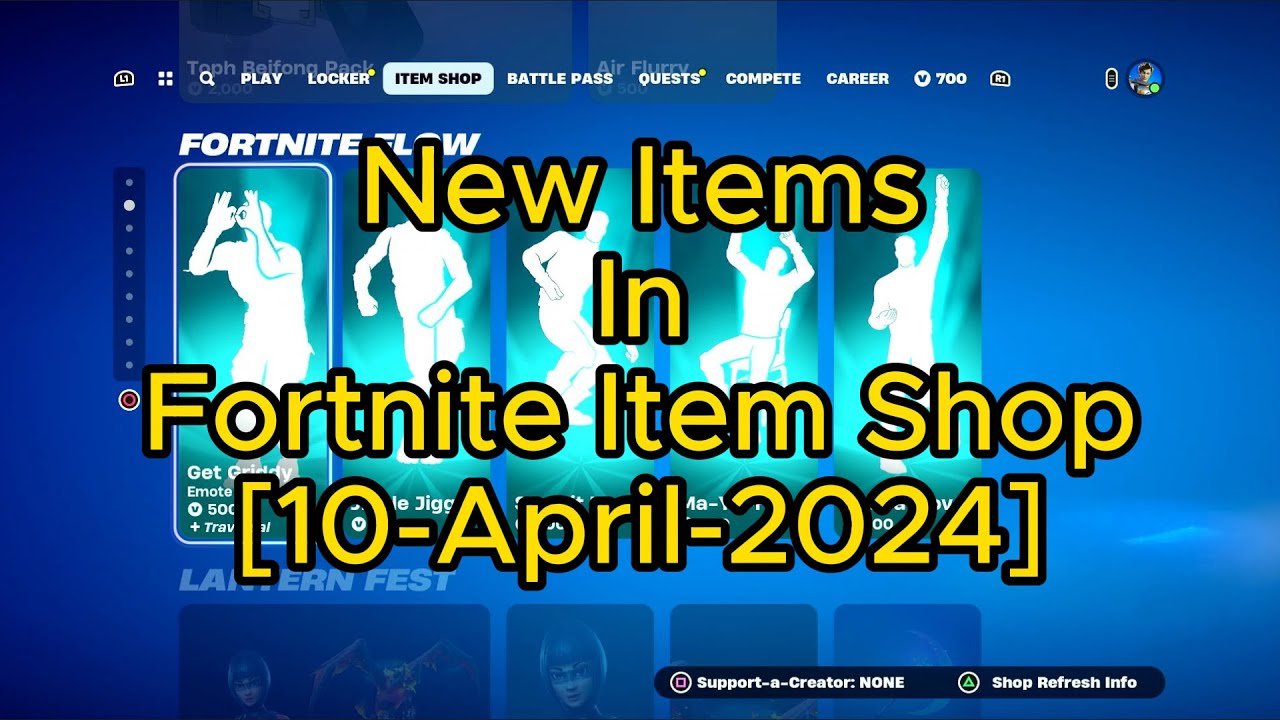 Fortnite Item Shop what is New? [10-April-2024] #fortnite #itemshop # ...