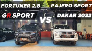 Toyota Fortuner 2.8 GR Sport vs Pajero Sport Dakar | Pilih Yang Mana?