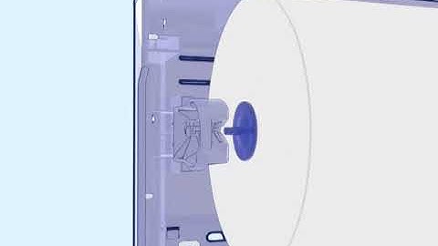 Tork H11 Image Sensor Recessed Dispenser Load Refill Roll Video