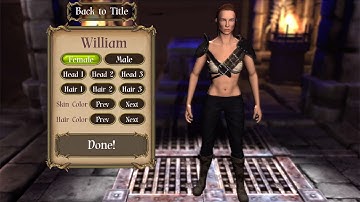 The Barbarian - New Character Screen