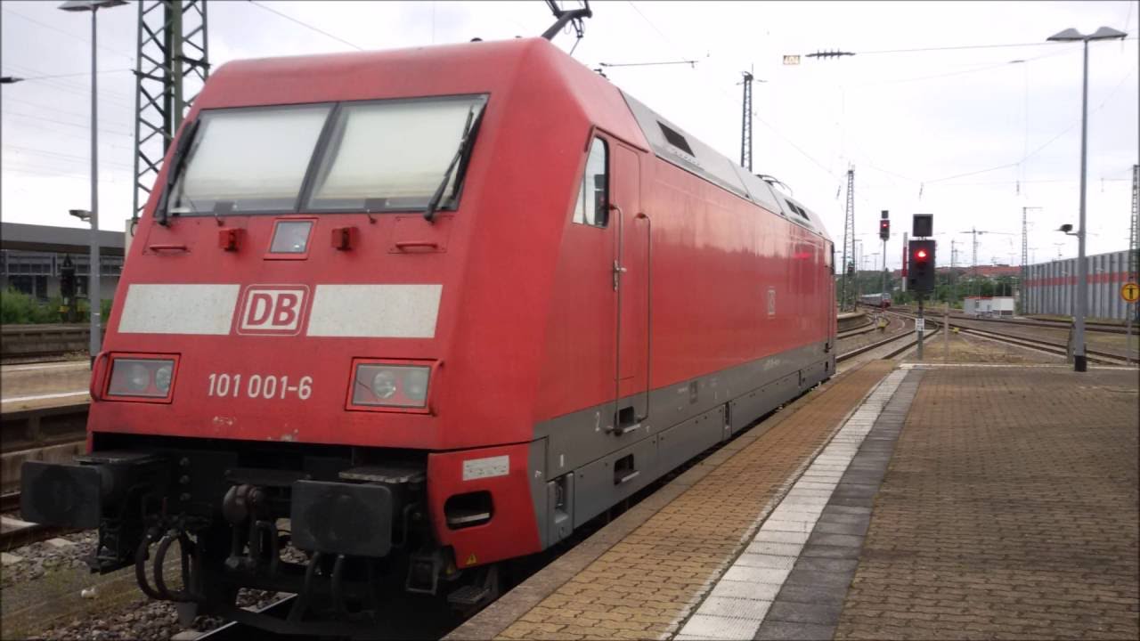 Die ICs sind zurück! IC 2058 mit 101 001-6 Ankunft Saarbrücken Hbf