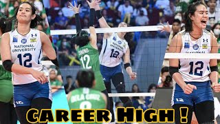 Career High ! 34 Pts ! Alyssa Solomon Highlights Against DLSU