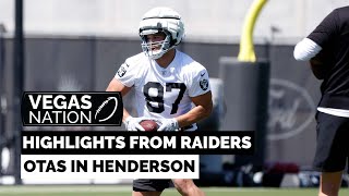 Highlights from Raiders OTAs