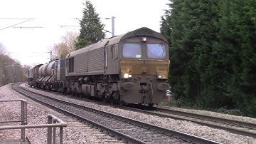 RHTT DRS Class 66s Gypsy Lane