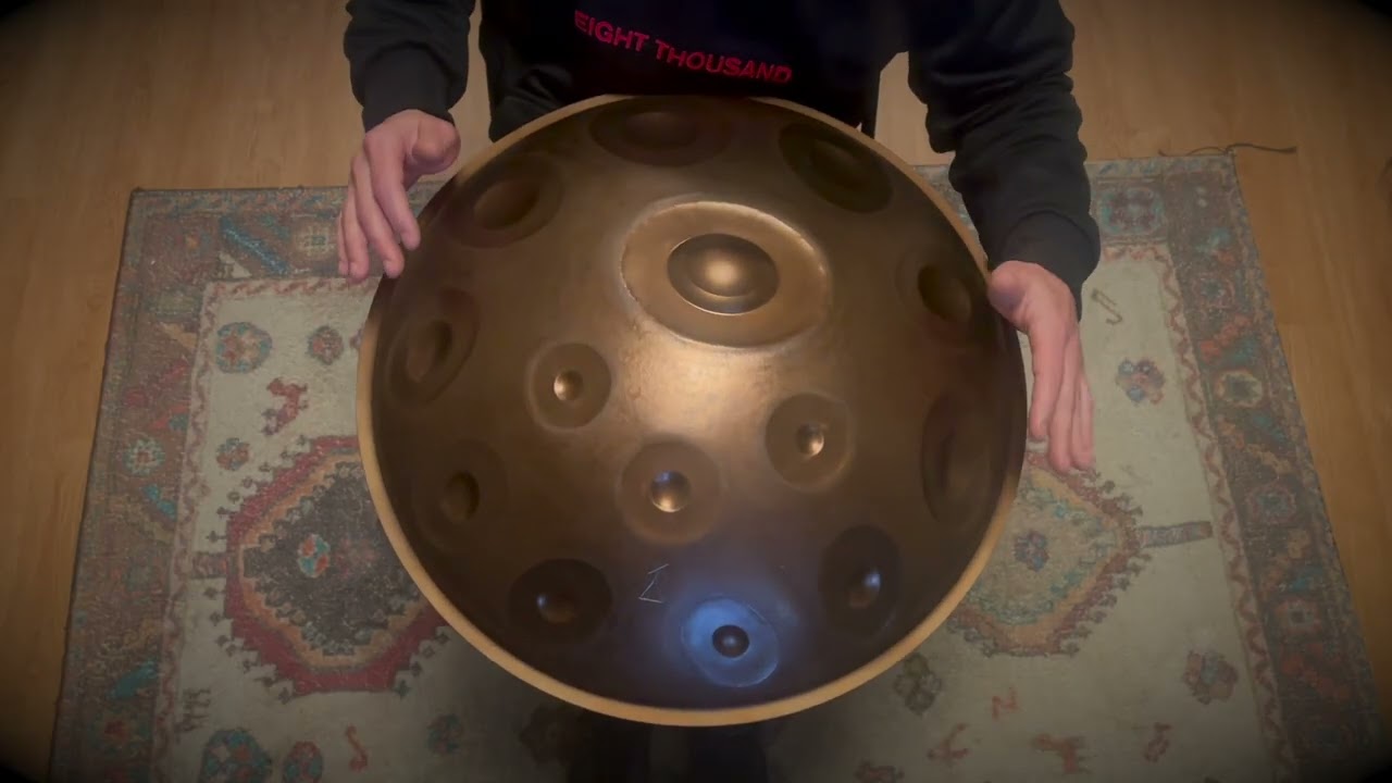 TIZNAJO Handpan - C Harmonic Minor/ G Hijaz 14 - Demo by @Mitiko_oze
