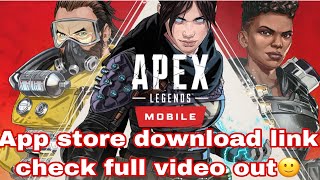 Apex Legend mobile App store Download link | App store glitch not showing apex legend mobile screenshot 4