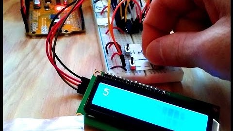 3-Bit Full Adder Circuit & Arduino LCD