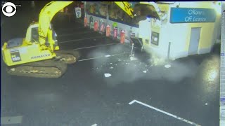 WEB EXTRA: ATM ripped from wall Web Extra Atm Ripped From Wall