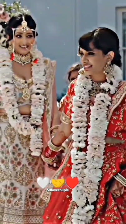 Indian lesbian marriage 🥰🙈🏳️‍🌈🌈💋❣️#lesbian#love#short#reels