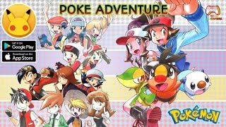 Poke Adventure Gameplay - Free VIP21 & Free Pokemon 5 Stars & Free 80K Diamond | Pokemon RPG Games