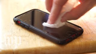 Here's how to disinfect your iPhone