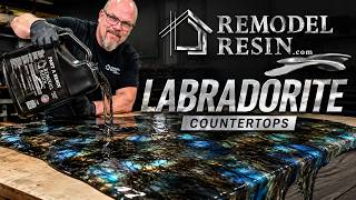 How to Make Labradorite countertops From Scratch