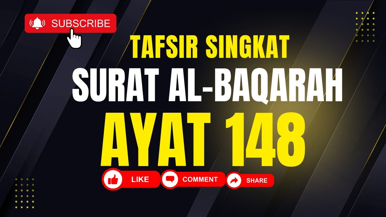 Краткий перевод 148 аята суры Аль-Бакара: Соревнование в доброте 