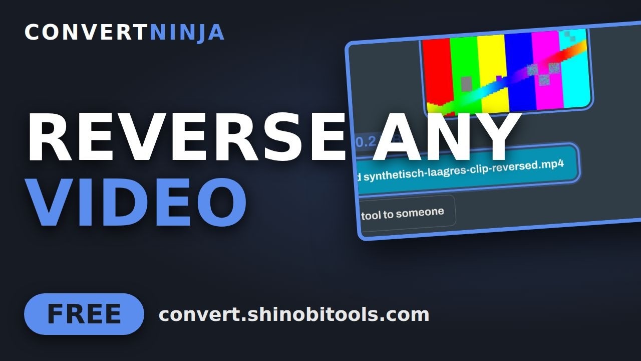 Reverse a Video Online — Free, Picture and Sound Together