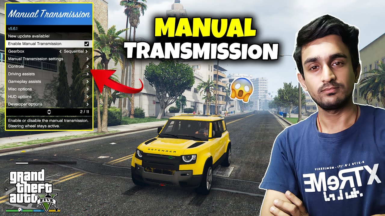 How To Install Manual Mod In GTA 5 Steering Wheel 