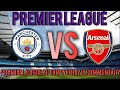 Manchester City VS Arsenal (Football Statistics)