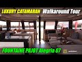 2019 Fountaine Pajot Alegria 67 Catamaran - Deck Interior Walkthrough - 2019 Miami Boat Show