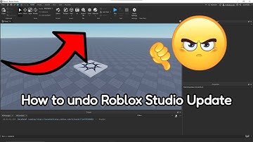 [WORKING] How to Revert Roblox Studio Update