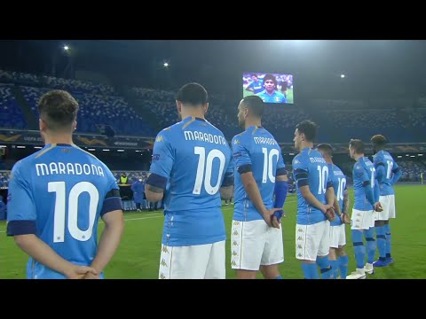 Napoli players EMOTIONAL tribute to club legend Maradona