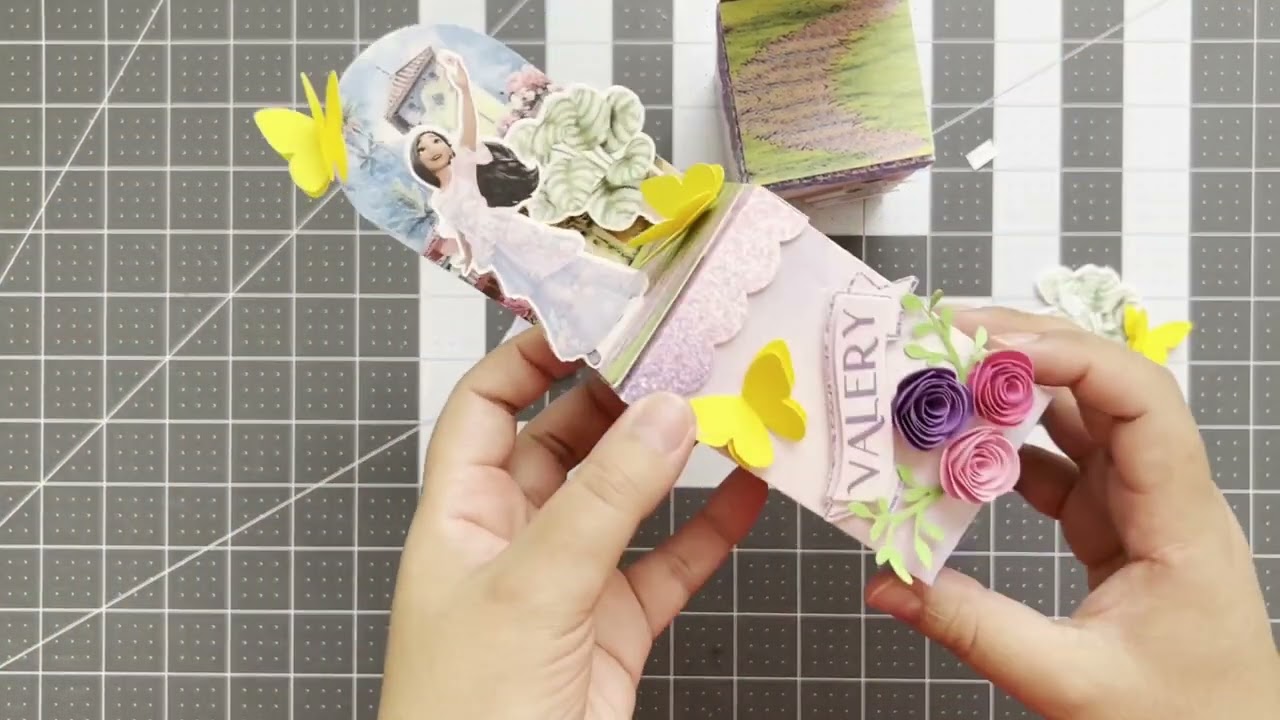 Como Fazer Caixa Cubo Cenário