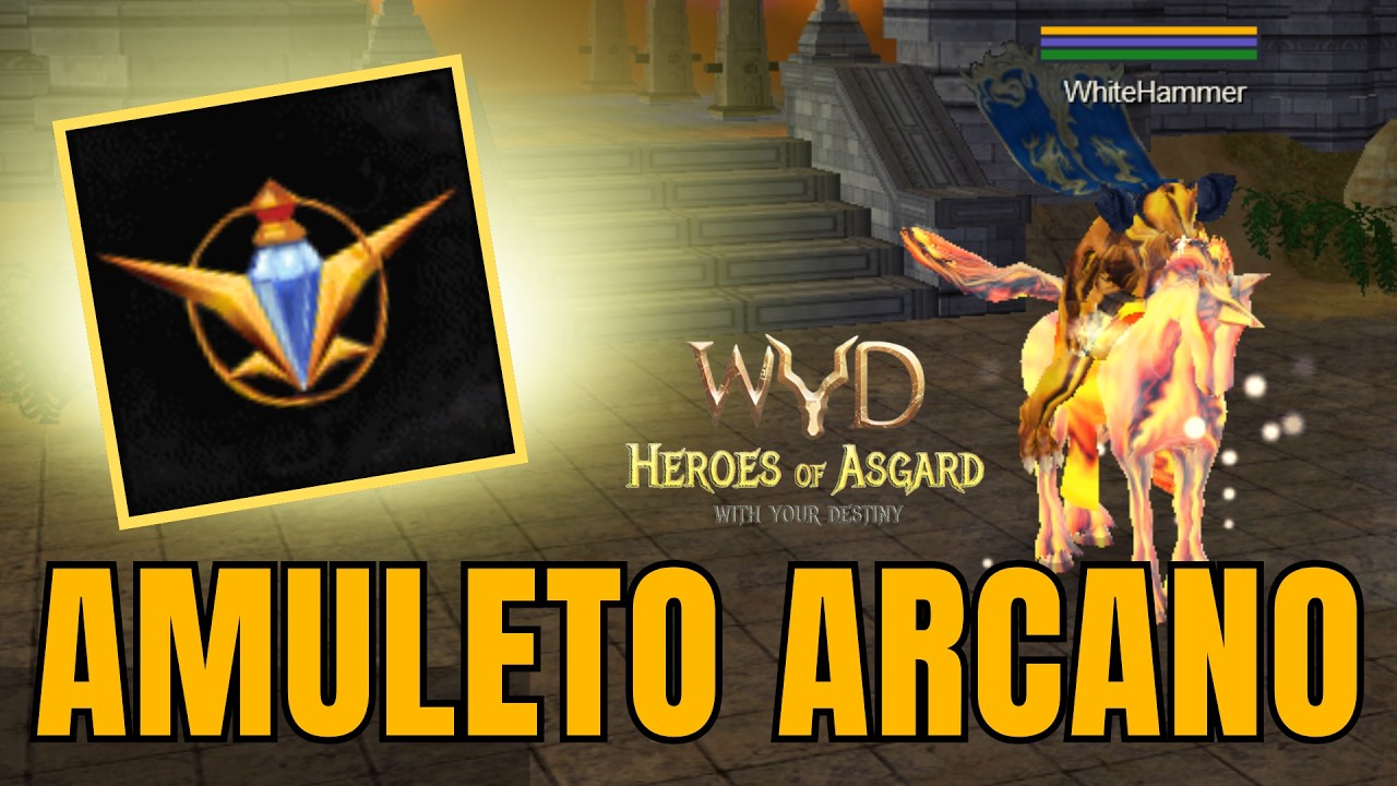 GUIA COMPLETO PARA VOCE NÃO ERRAR - COMO FAZER O AMULETO ARCANO NO WYD HEROES
