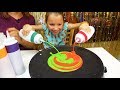 Christmas Pancake Art Challenge Блинный ЧЕЛЛЕНДЖ На Новый Год 2019  // Вики Шоу