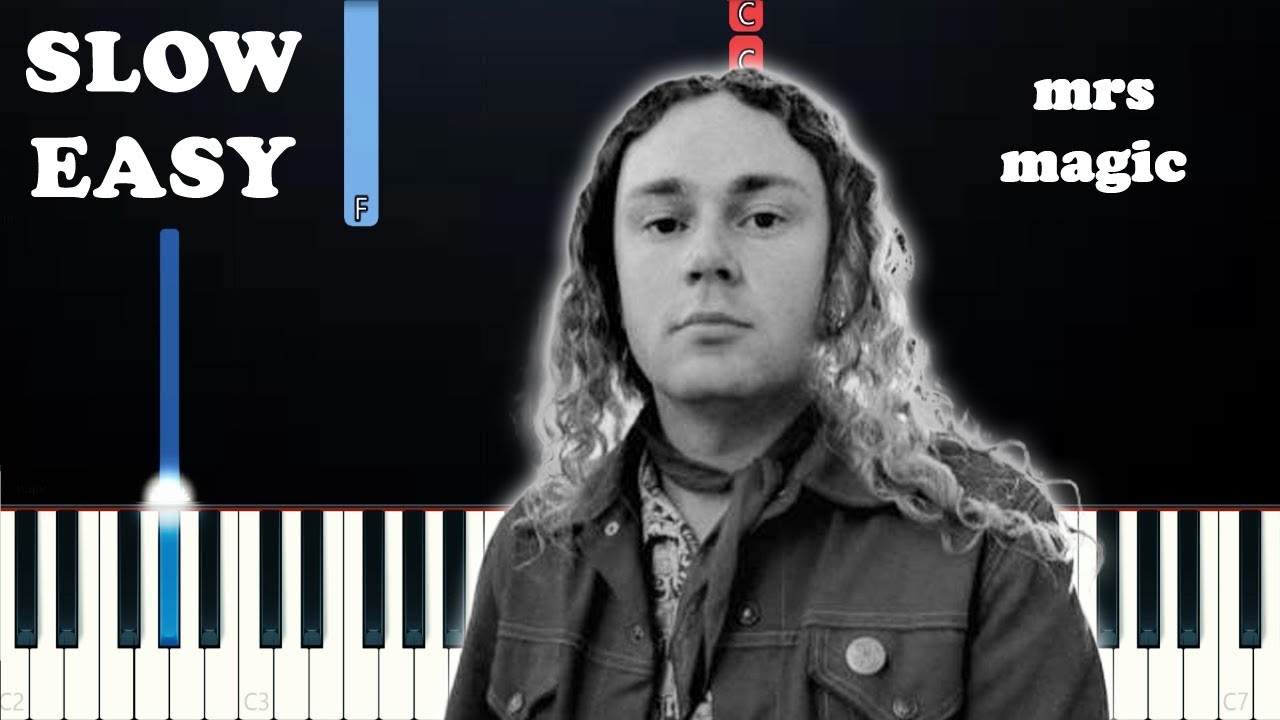 Strawberry Guy - Mrs Magic (Strings Version) (SLOW EASY PIANO TUTORIAL ...