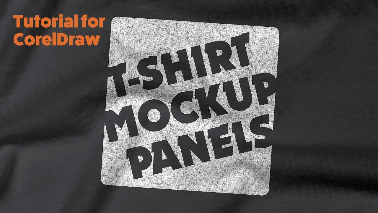 Download T Shirt Mockup Panels For Coreldraw Youtube