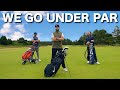 We go UNDER PAR golf course vlog Ft - Peter Finch & Matt Fryer
