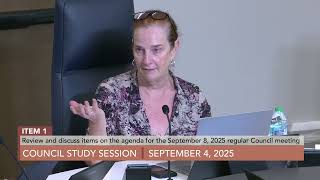 Council Study Session - 9/4/2025