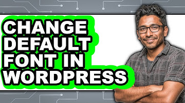 How to Change Default Font in WordPress 2025 (Only Way)