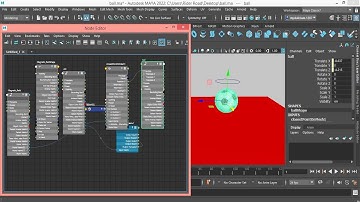 Creating a magnetic field with maya 2022  decomposematrix & Closestpointonmash(maya utility node)