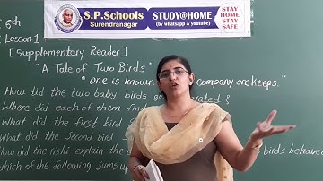 STD 6 CBSE | ENGLISH LEC 4 | S P SCHOOL SURENDRANAGAR
