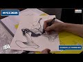 Marvel Comics Artist Marcelo Ferreira Draws Spider-Man Using Markers at NYCC 2025