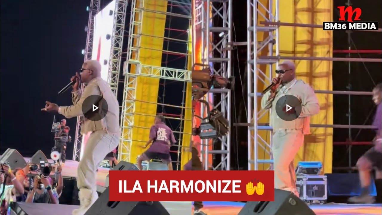 TAZAMA HARMONIZE ALIVYOFANYA SHOW YA MAUAJI 🔥 AIMBA "SINGLE AGAIN ...