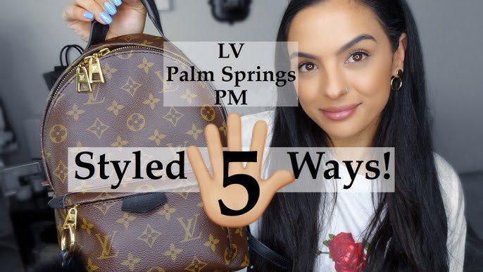 Sydney's Fashion Diary: First Impressions :: Louis Vuitton Palmsprings  Backpack PM