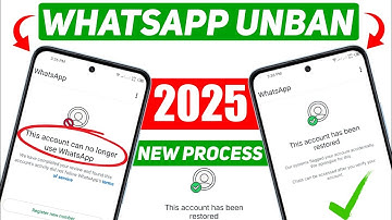 WhatsApp Ban New Solution 2025 | This account can no longer use WhatsApp Problem New Solution 2025