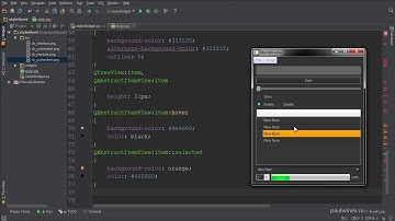 42  PyQt Framework  QTreeWidget  Элементы виджетов списка