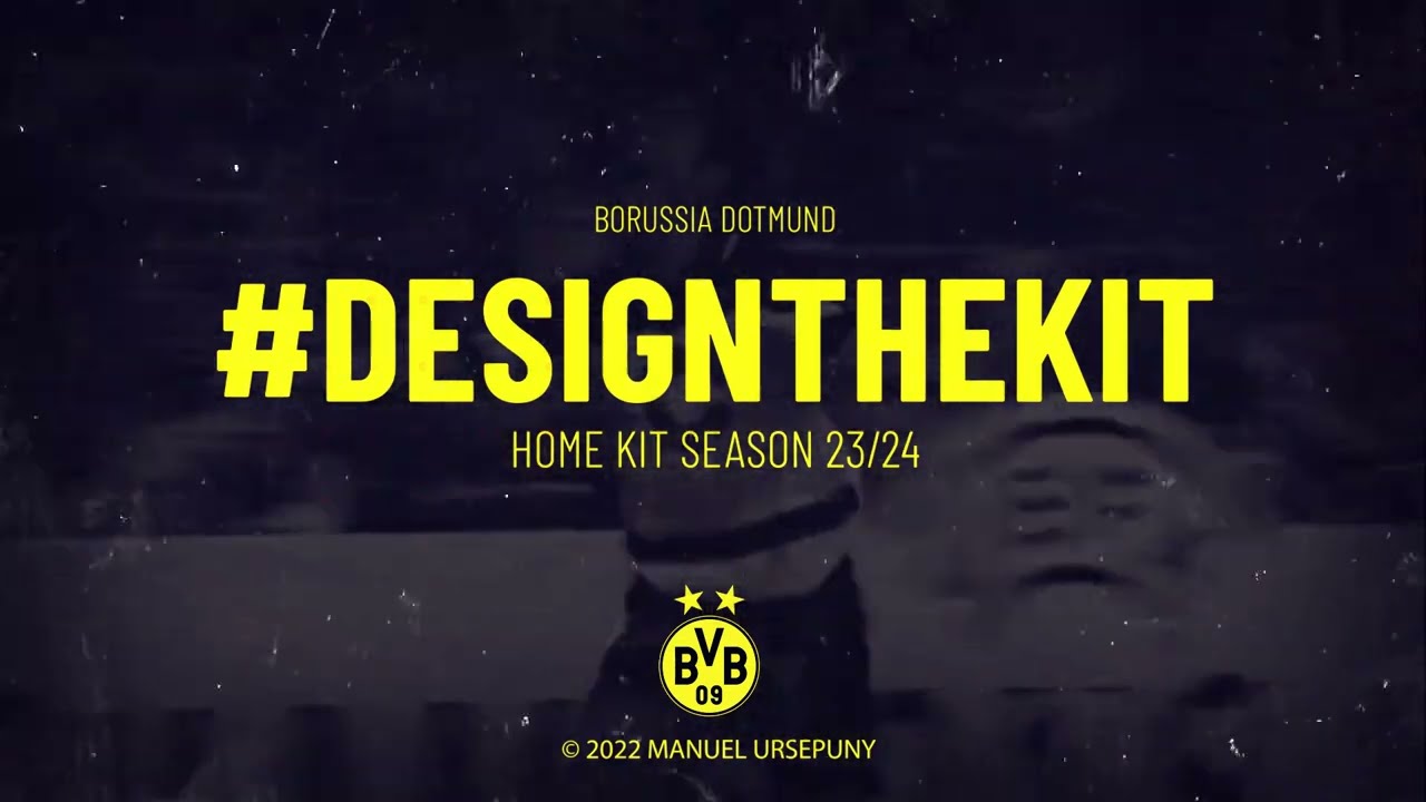 DESIGN DATT DING! Borussia Dortmund - CONTEST KIT 2023/2024 by Manuel Ursepuny