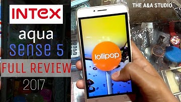 Intex aqua Sense 5 | FULL REVIEW | 2017